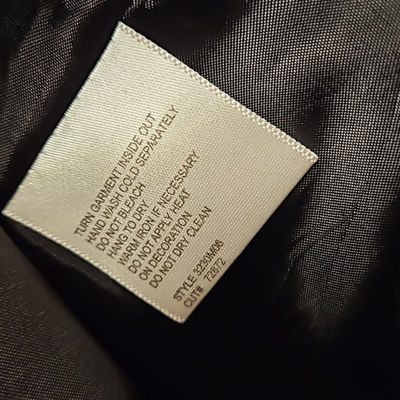 CITY GIRL Black embellished sequins stitching textures studs rhinestones S EUC - Picture 7 of 13